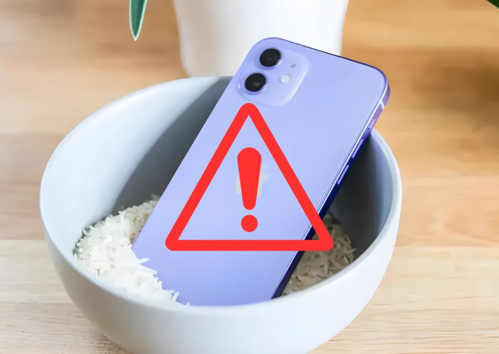 Apple Advises Against Using Rice to Dry Wet iPhones